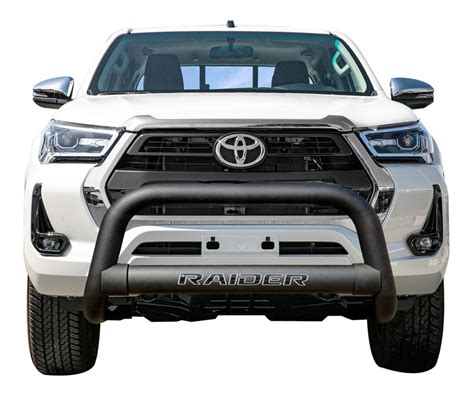 Toyota Hilux Nudge Bar 2016+ Stainless Premium — Evorevo4x4.